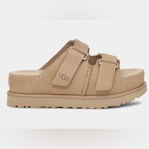 UGG Golden Star Hi Slide - brand new in box with all packaging. ‘Sand’ shade